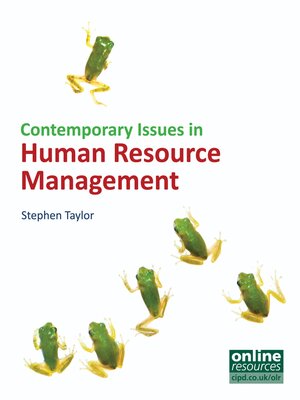 cover image of Contemporary Issues in Human Resource Management